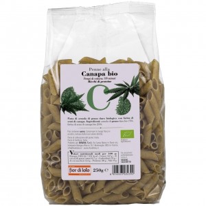 Penne di Grano Duro alla Canapa 250g Fior di Loto