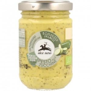 Pesto alle zucchine biologico 130g ALCE NERO