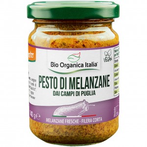 Pesto di melanzane 140g BIO ORGANICA ITALIA