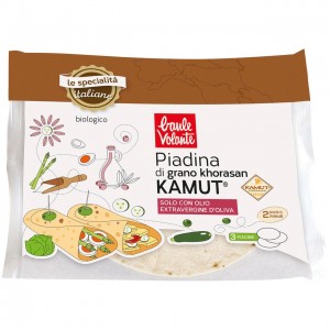 Piadina di grano khorasan kamut® 240g BAULE VOLANTE