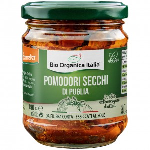 Pomodori secchi di puglia 190g BIO ORGANICA ITALIA