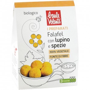 Preparato per falafel di lupino e spezie Vegan 180g Baule Volante