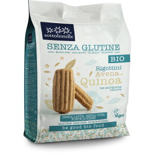 Rigottini di Avena e Quinoa Senza Glutine Vegan 250g Sottolestelle