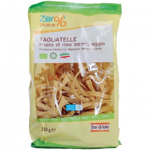 Riso integrale - tagliatelle a nido 250g ZER%GLUTINE