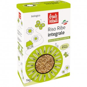 Riso ribe integrale 1kg BAULE VOLANTE