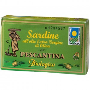 Sardine in olio extravergine d'oliva 120g PESCANTINA