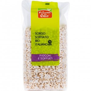 Sorgo soffiato italiano 100g LA FINESTRA SUL CIELO