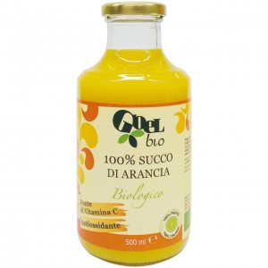 Succo d' arancia 100% 500ml GOEL BIO
