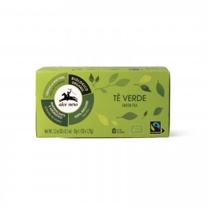 Tè verde biologico fair trade 35g ALCE NERO