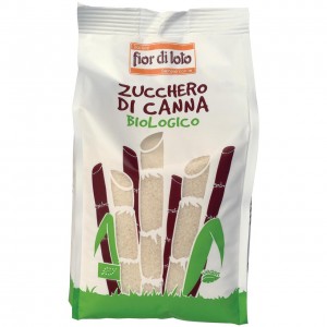Zucchero di canna bio 1kg Fior di Loto