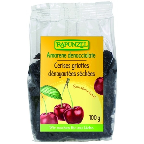 Amarene denocciolate secche 100g Rapunzel