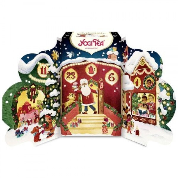 Calendario dell'Avvento 24 filtri 45,6g Yogi Tea