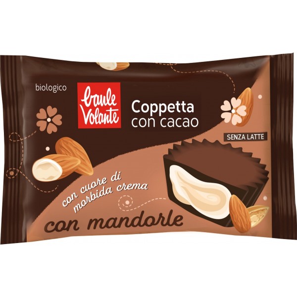 Coppetta cacao crema con mandorle