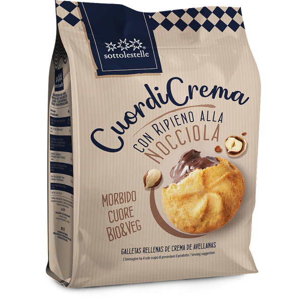 CuordiCrema con ripieno alla Nocciola