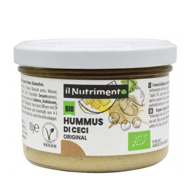 Hummus di Ceci Original 180g Il Nutrimento