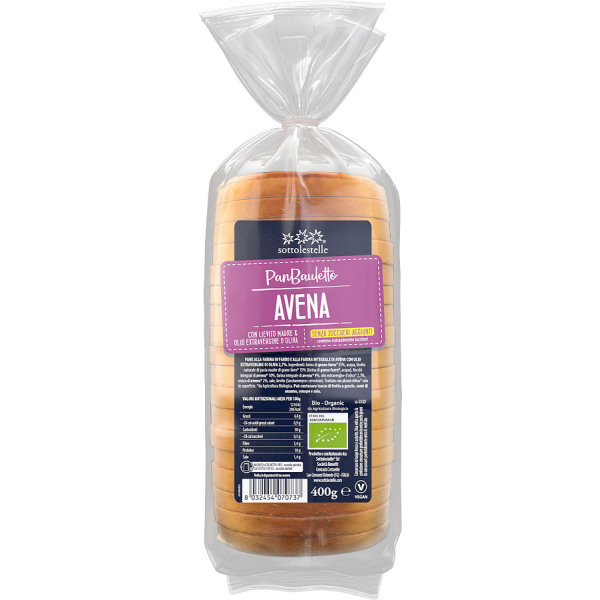 Pane in bauletto all'avena 400g SOTTOLESTELLE