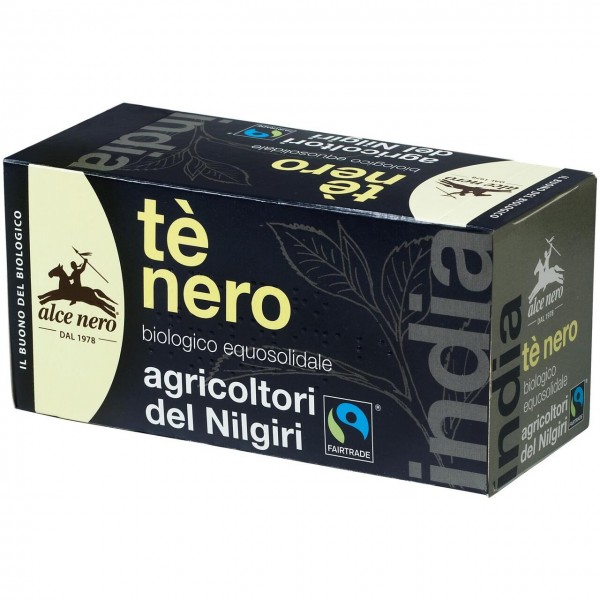 Tè nero fair trade 35g ALCE NERO FAIRTRADE