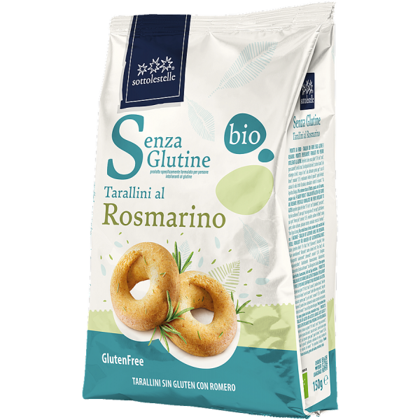 Tarallini Senza Glutine al Rosmarino 150 G SOTTOLESTELLE