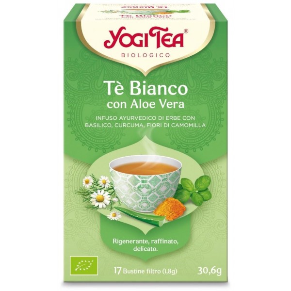 Tè bianco con aloe vera 30,6g YOGI TEA